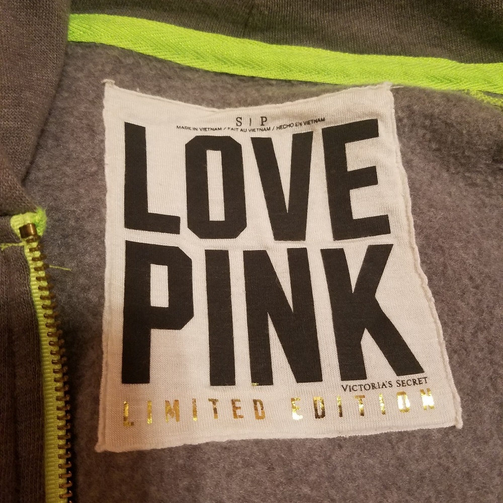 Pink hoodie